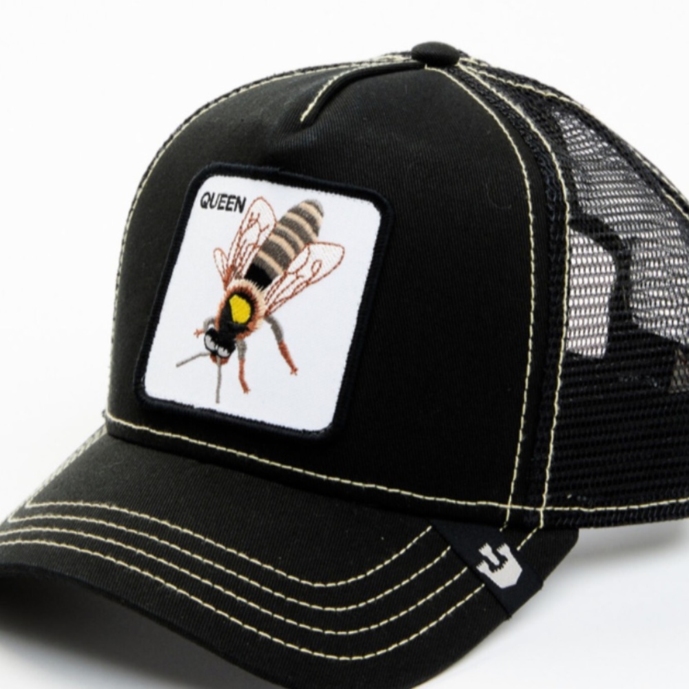 Goorin Bros queen bee trucker hat